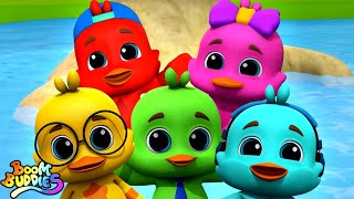 Five Little Ducks, Preschool Video And Children Rhyme By Boom Buddies