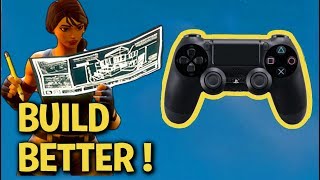 bulding better with combat pro controls fortnite battle royale building tips ps4 - controls for fortnite ps4