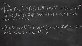 2.102 Oblicz: [(4-12^1/2)^1/2+(4+12^1/2)^1/2]^2