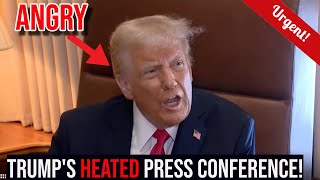 HUGE ANNOUNCEMENT: Trump's EXPLOSIVE Press Conference Onboard Air Force One!