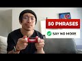 50 basic English phrases YOU MUST KNOW