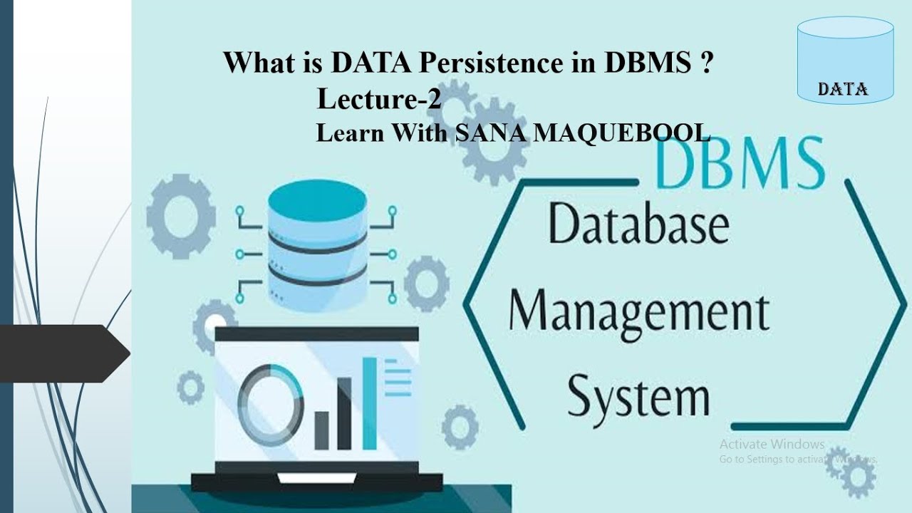 What Is Data Persistence In DBMS Lecture-2 - YouTube