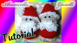 Tutorial amigurumi | Babbo Natale uncinetto | How to crochet Santa Claus (SUB ENG)