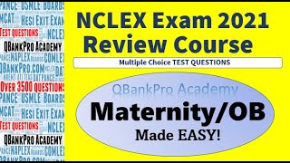 NCLEX Questions and Answers | MATERNITY, OB, NCLEX RN and NCLEX PN, NURSING SYMPTOMS, QBankPro