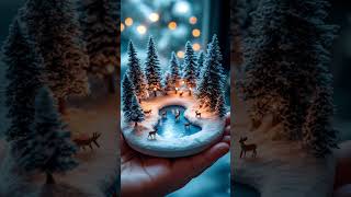 Winter Wonderland #viralvideo #music #ai #miniature  #viralvideo #miracles  #shorts