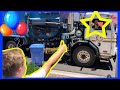 Recycle Truck Surprise Birthday Visit