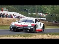 Porsche 991 RSR NA Flat-Six Engine AMAZING Sounds at Goodwood FOS