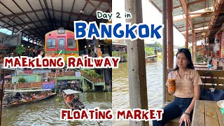 FLOATING MARKET & MAEKLONG RAILWAY (Bangkok) | ItsVhida