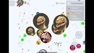 【Agar.io Mobile】通話なしペア4鯖分 with らいく