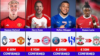 🚨 ALL CONFIRMED TRANSFER NEWS TODAY SUMMER 2023,HØJLUND TO UNITED, LAVIA TO LIVERPOOL MBAPPE TO AL H