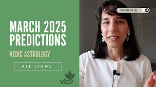 March Predictions 2025 // Vedic Astrology, All Signs