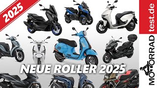 Neue Roller 2025 | Die wichtigsten Scooter für das nächste Jahr im Überblick