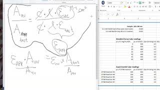 Calculating moles of -SH groups in your DTNB reaction