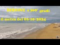 Bibione a 360*gradi il meteo del 05/10/2024