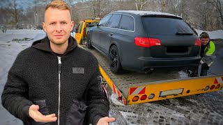 TRANSMISSION DAMAGED after kickdown with the cheapest Audi RS6 on the highway!