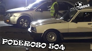 Peugeot 504 SORPRENDE a todos en el 1/4 de Milla