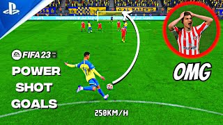 FIFA 23 Top 25 Best POWER SHOT Goals Compilation [4K60FPS]