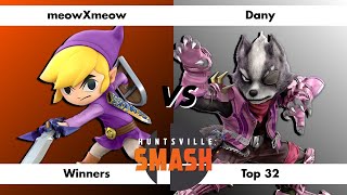 Sam Houston Summit #2: Top 32 - meowXmeow (Toon Link) vs Dany (Wolf) Smash Ultimate