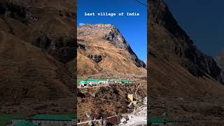 Last village of India #lastvillageofindia #uttrakhand #badrinath #bholenath #bhole #kedarnath