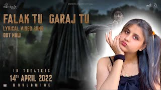 Falak Tu Garaj Tu Lyrical (Hindi) Song REACTION | KGF Chapter 2 | Rocking Star Yash | Prashanth Neel