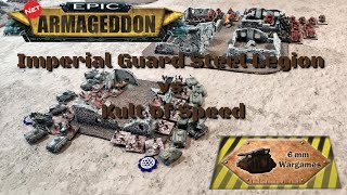 Imperial Guard vs Speed Freeks - Epic Armageddon