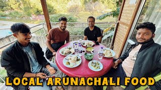 Exploring Arunachal Pradesh with @icelanddiaries | We had Arunachal’s Traditional Food 🍛