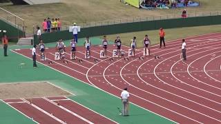 平成30年度福井県高等学校春季総合体育大会陸上競技会　男子100ｍ決勝