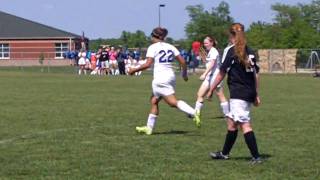 Julie Magana, Bolivar Liberators, scores against Willard