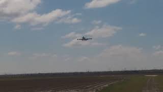 President trump landing at corpus christi