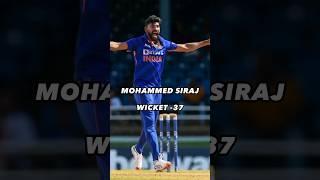Mohammed siraj wicket | Siraj | Pace bowling | #shorts #sg