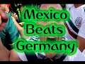 Mexican fans go crazy in Berlin (Mexico vs Germany)