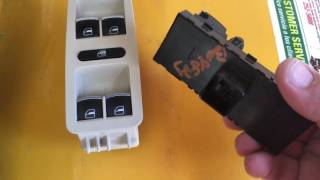 VW Passat 2012 and up driver window switch replacement