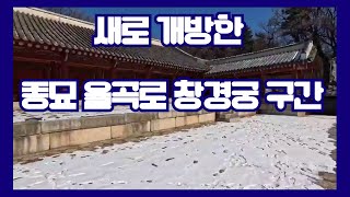 주말 임시 공휴일에 열리는 종묘 율곡로 창경궁 구간 #한국의미고궁 #고궁길 #서울가볼만한곳