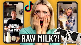 TikTok is Pushing Raw Milk & it Might be the MOST Dangerous Food Trend in 2024