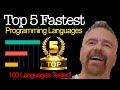 Top 5 Fastest Programming Languages: Rust, C++, Swift, Java, and 90 more compared!