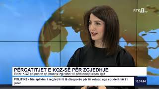 STUDIO E HAPUR - PËRGATITJET E KQZ-SË PËR ZGJEDHJE 13.01.2021