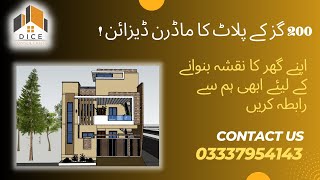 200 sq yards house design in karachi