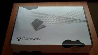 Unboxing of the gateway NV52 Laptop