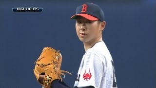 【プロ野球パ】OSAKA CLASSIC首位攻防戦はエース金子千尋で先勝 14/05/16 Bs4-1H