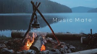 Emotional Comfortable Healing Music☁Sound of Burning Wood,Stress Relief Music,Relex Music - \