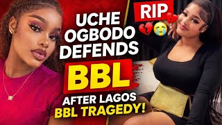 “BBL Tragedy in Lagos! Influencer Elena Jessica Dies After Surgery — Uche Ogbodo Speaks Out!”