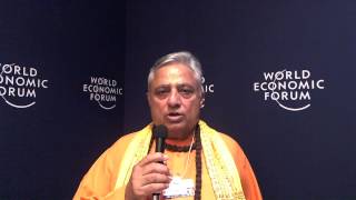 Rajan Zed - World Economic Forum on India 2012 social media corner