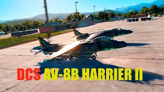 DCS VR AV-8B Harrier Campaign Multiplay 2-Ship #dcsworld #vrplay #av8 #harrier