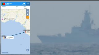 PT (Portuguese Navy) Warship out of Plymouth 20240701