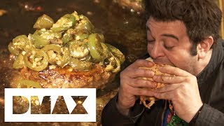 Adam Dares To Try Out The Burger From Hell! | Man V Food