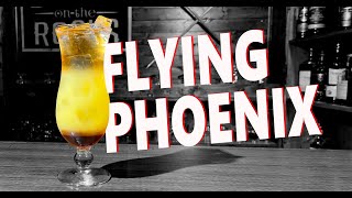 How To Make The Flying Phoenix Layered Cocktail | Booze On The Rocks