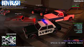 High speed takedowns and gunfights - GTA SA Multiplayer on HZGaming.net