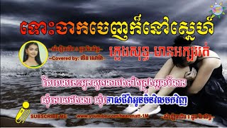 ទោះចាកចេញក៏នៅស្នេហ៍ ​ បទស្រី ភ្លេងសុទ្ធ - Tos Chak Chenh Kor Nov Sne Karaoke