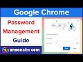 Managing Passwords in Google Chrome (Desktop and Mobile)