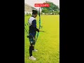 70 meter recurve bow practice shorts archery olympics viral trending